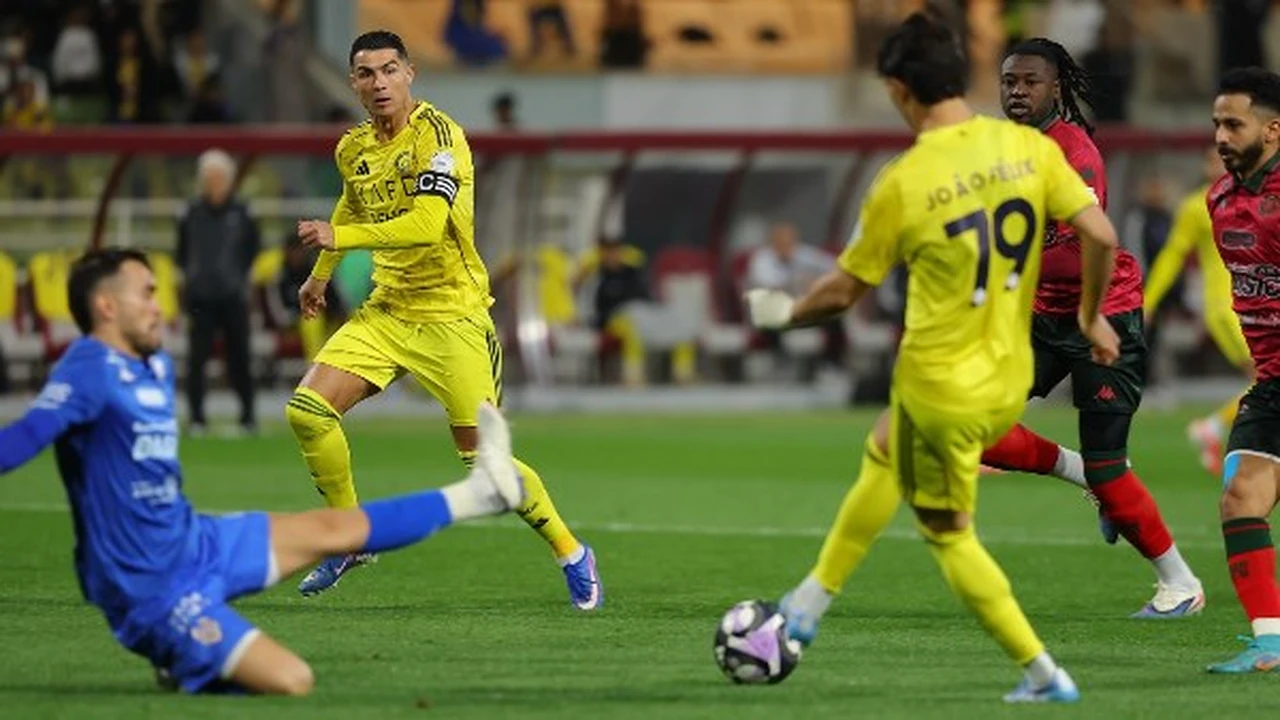 ثنائية برتغالية مرعبة.. رونالدو وفيليكس يقودان النصر لانتصار مثير في دوري روشن